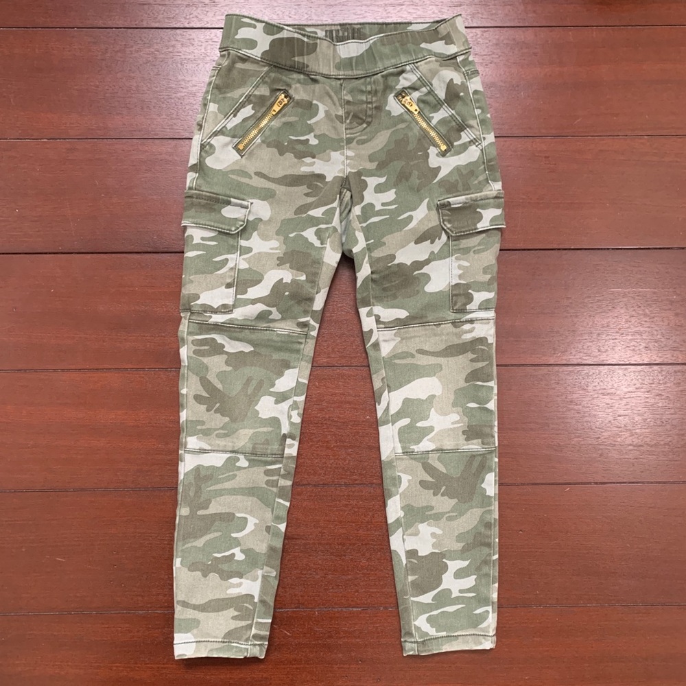 Justice Green Camo Jeggings